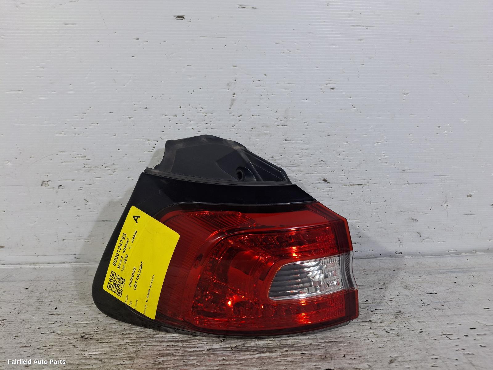2014-2018 Jeep Cherokee Left Taillight