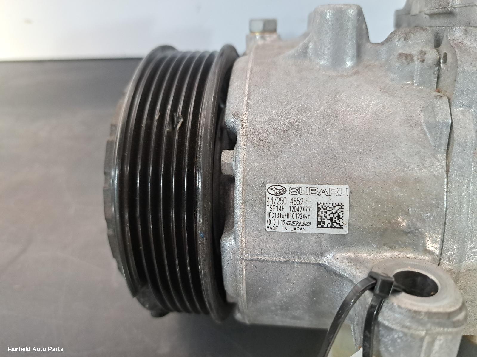 2021 Subaru Outback A C Compressor