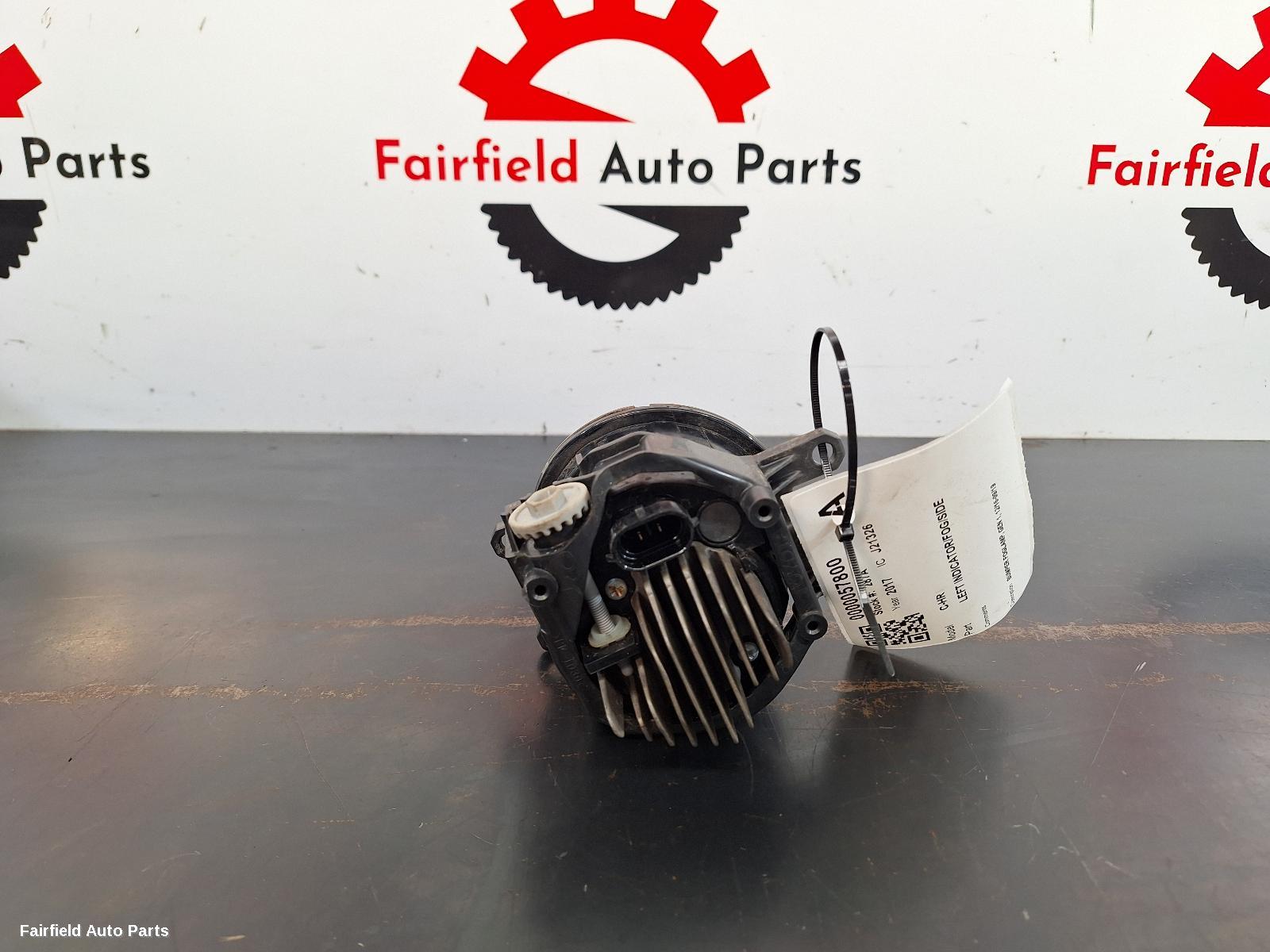 2016-2019 Toyota C-hr Left Indicator Fog Side
