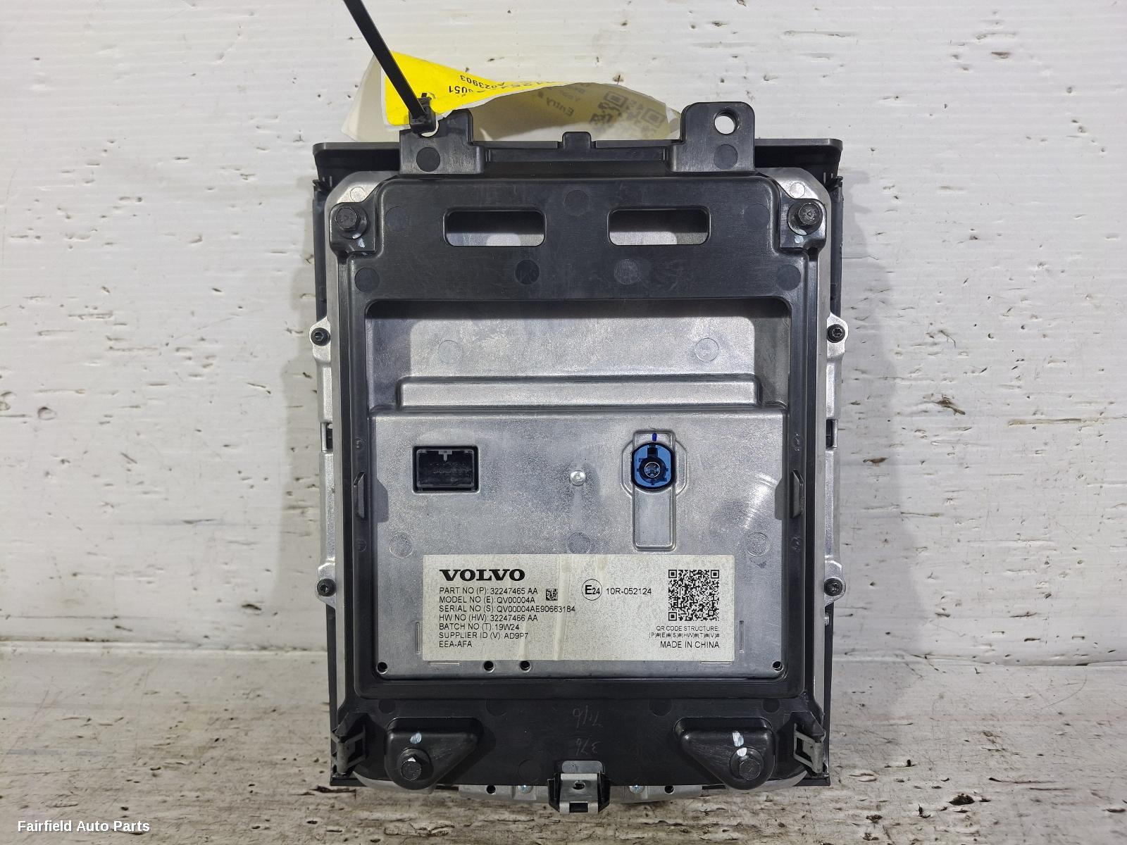 2017-2025 Volvo Xc60 Radio Cd Dvd Sat Tv