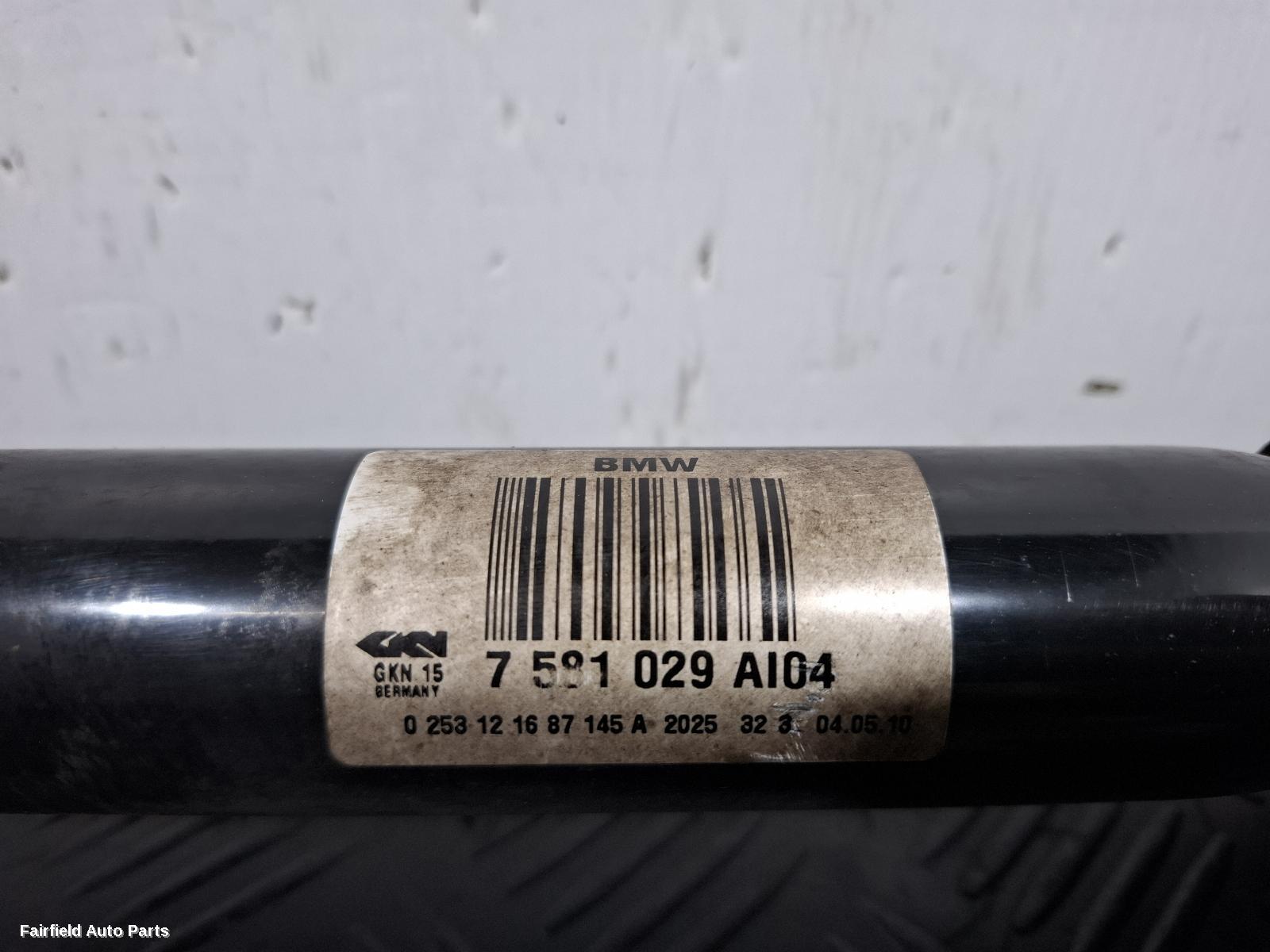 2010-2017 Bmw 5 Series Left Driveshaft