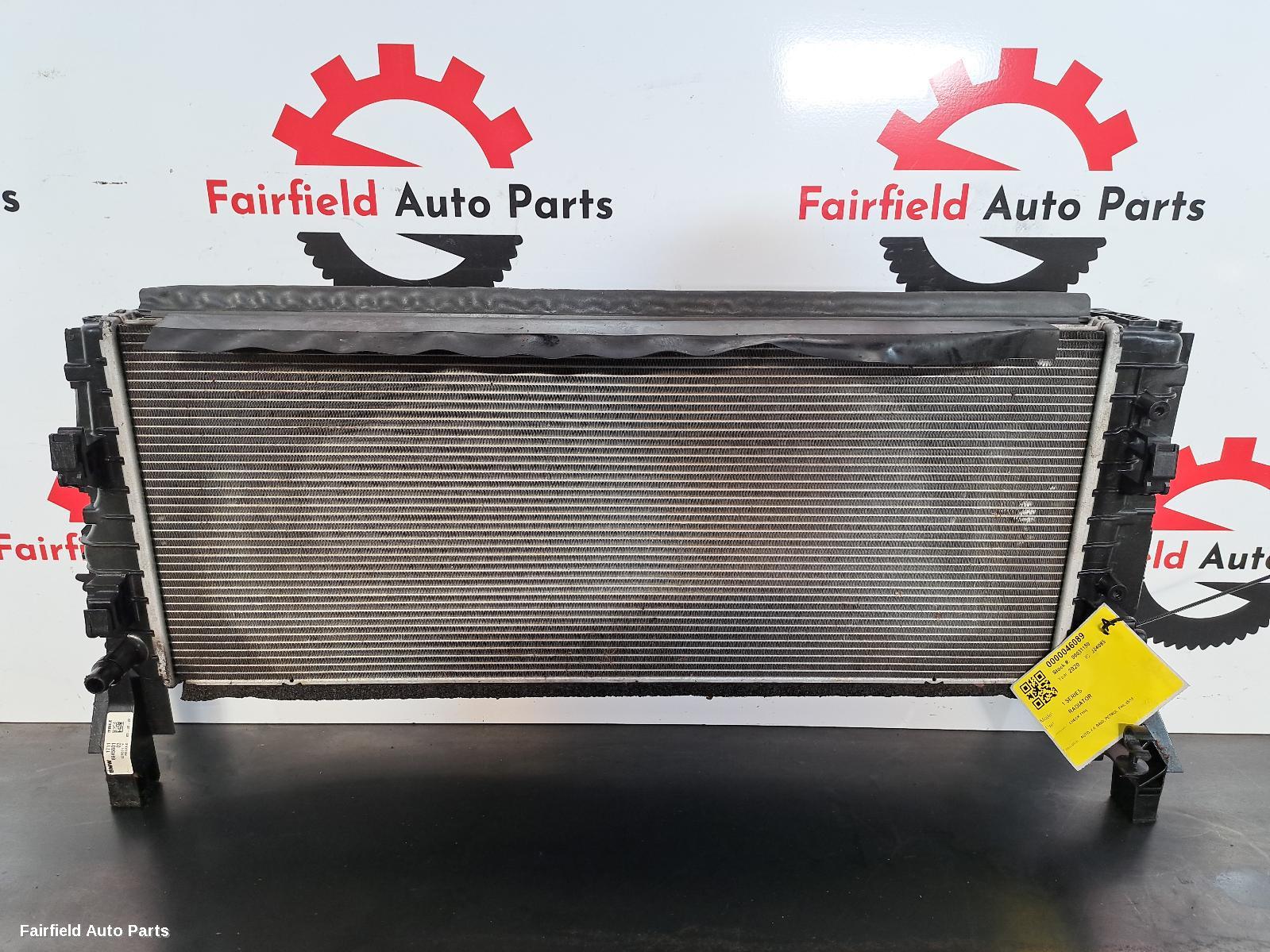 2019-2023 Bmw 1 Series Radiator
