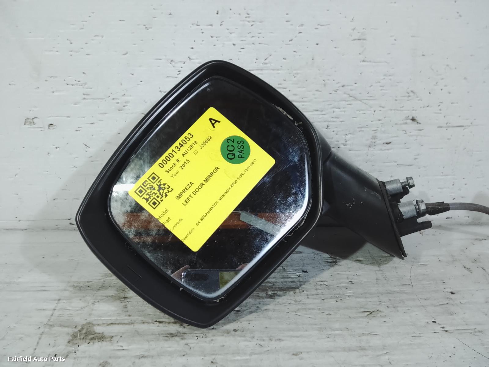 2011-2017 Subaru Impreza Left Door Mirror