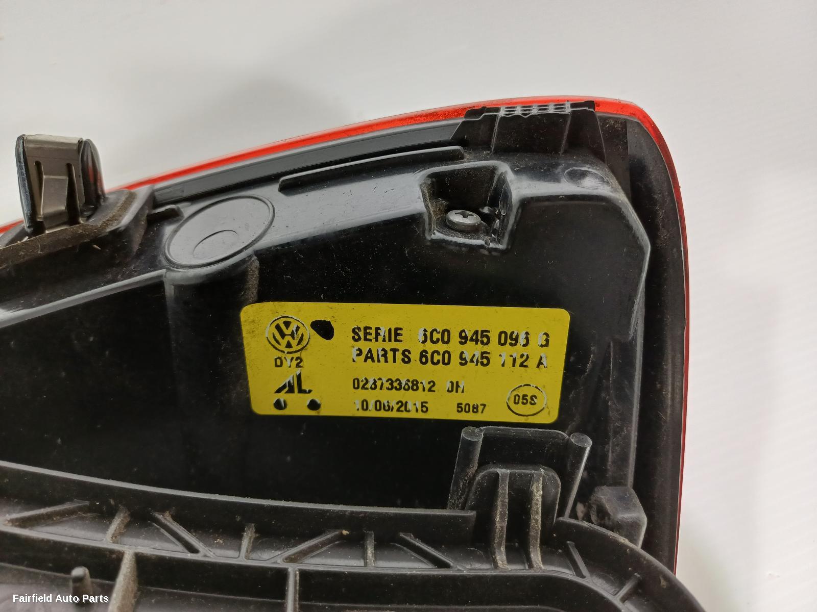 2014-2017 Volkswagen Polo Right Taillight