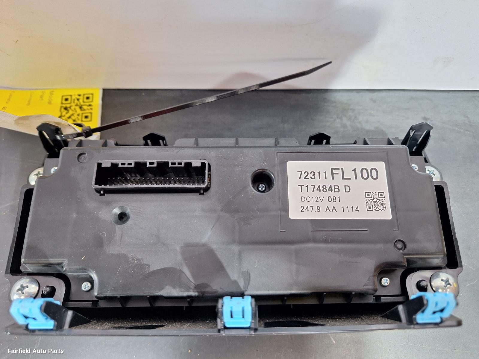 2016-2022 Subaru Impreza Heater Ac Controls