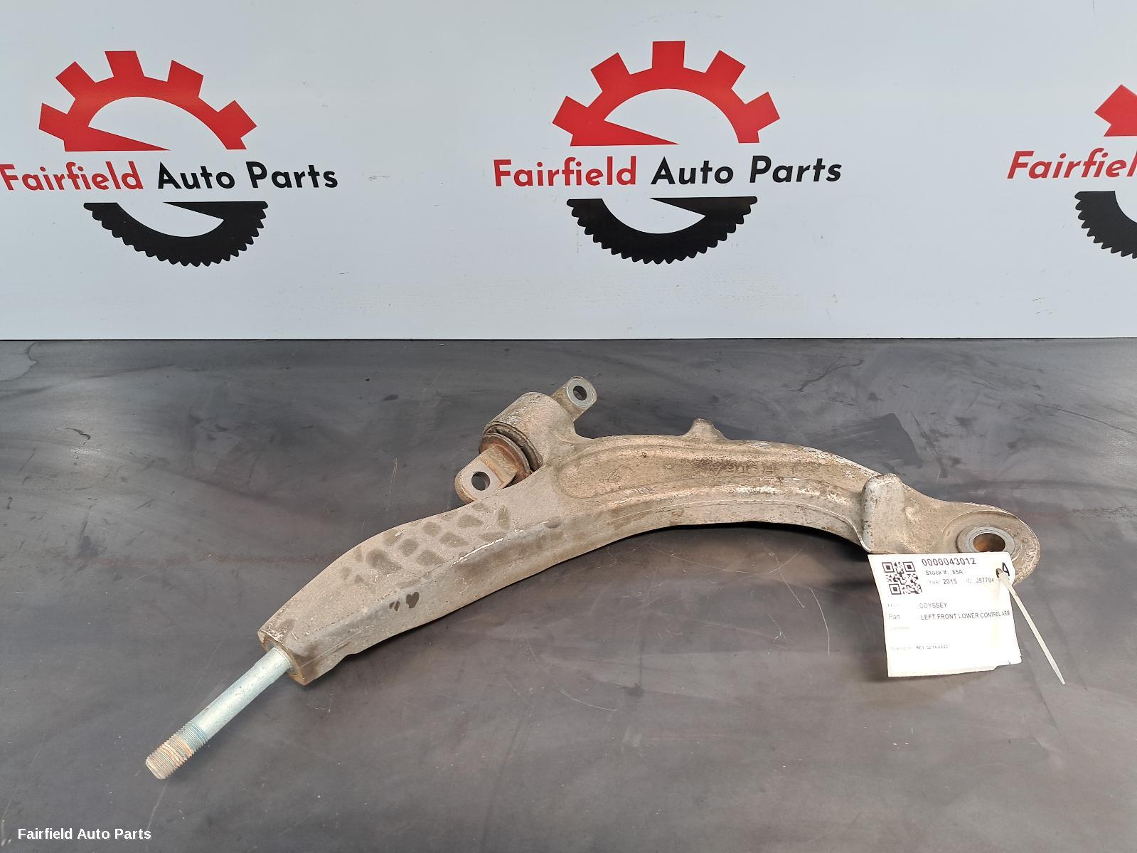 2014-2022 Honda Odyssey Left Front Lower Control Arm