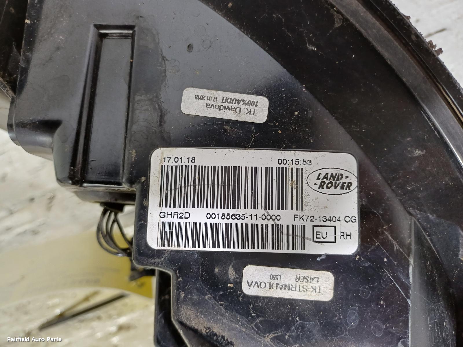 2015-2019 Land Rover Discovery Sport Right Taillight