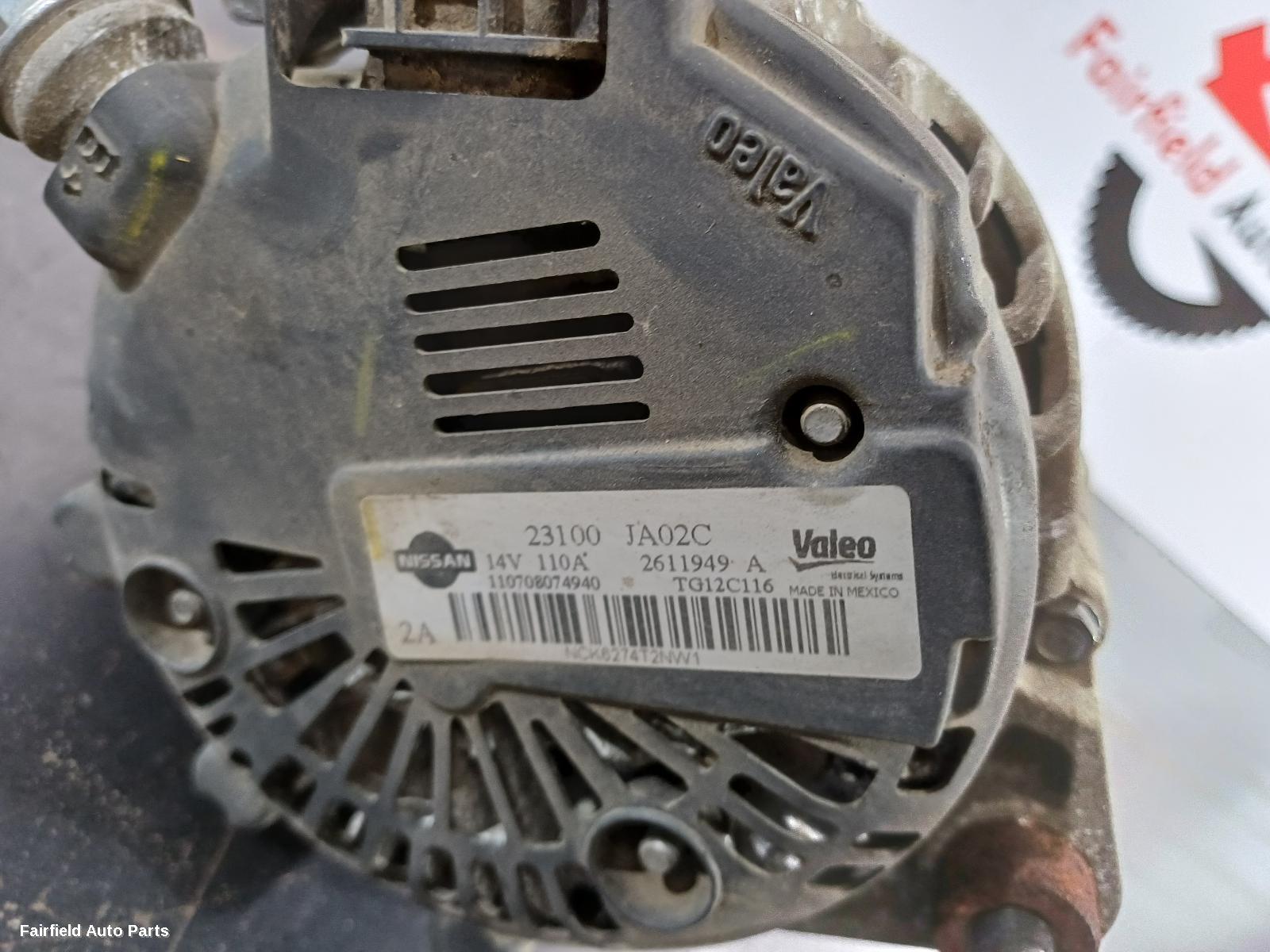 2010-2013 Nissan Xtrail Alternator
