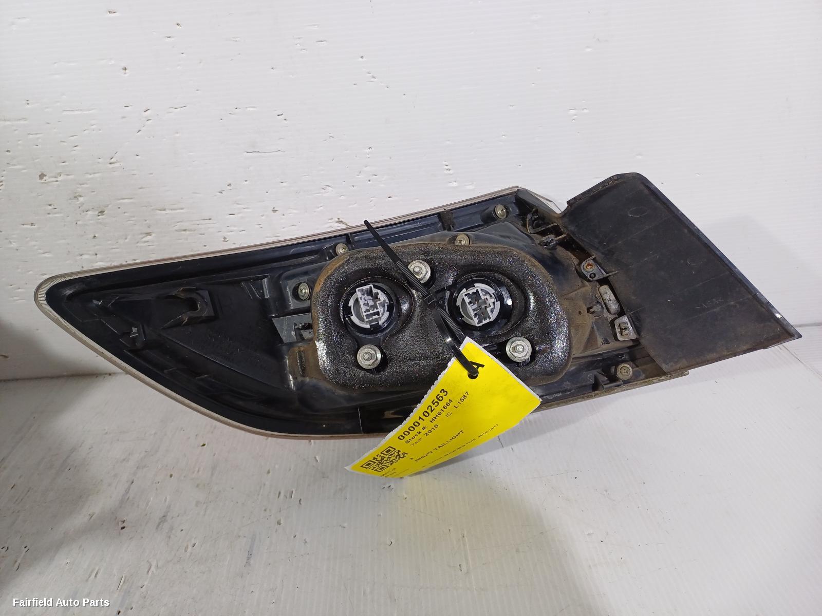 2009-2013 Mazda 3 Right Taillight