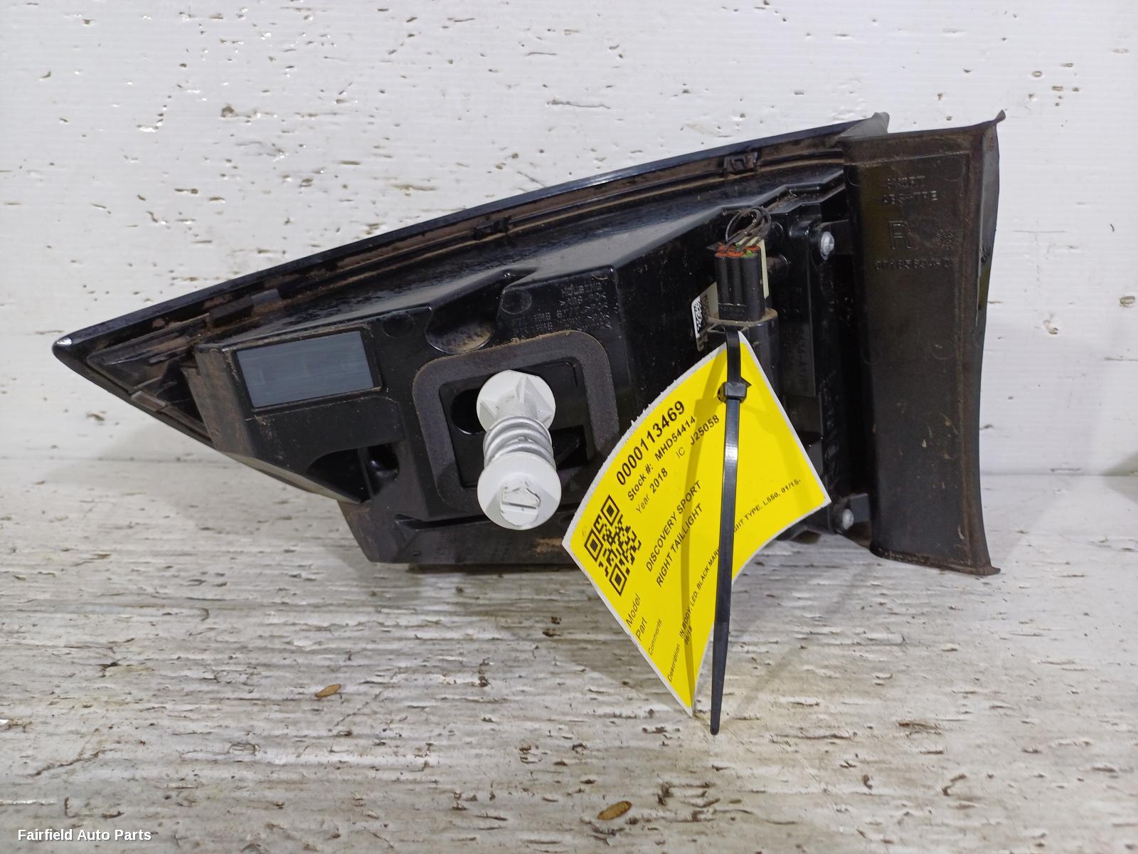 2015-2019 Land Rover Discovery Sport Right Taillight