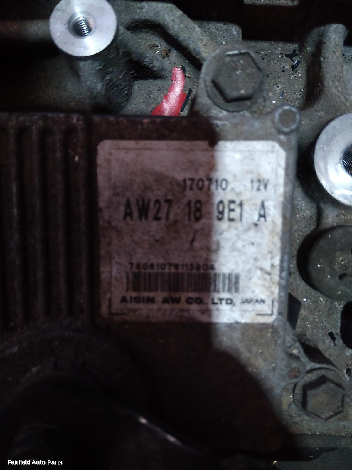 2009-2015 Mazda Cx9 Trans Gearbox