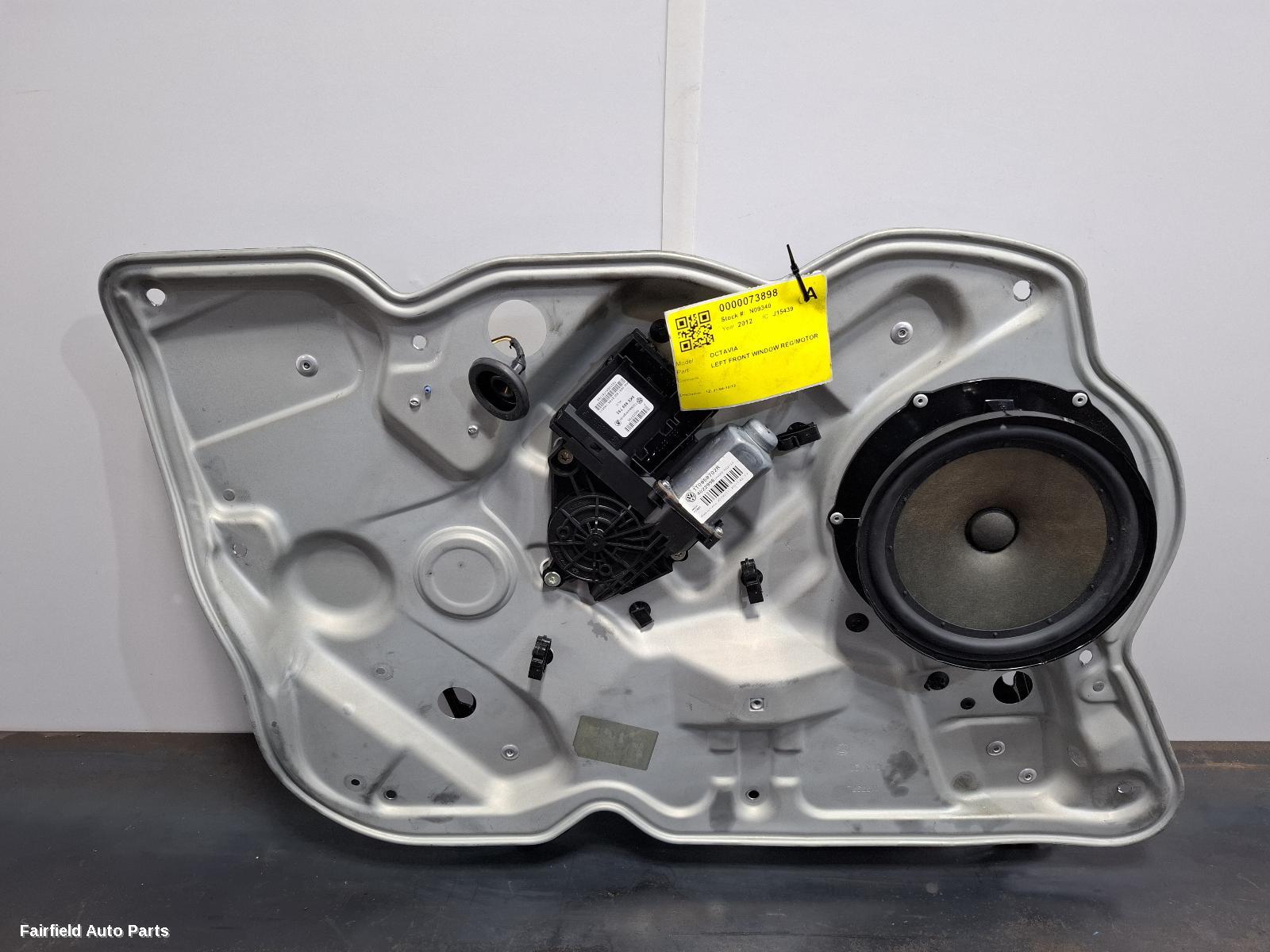 2004-2013 Skoda Octavia Left Front Window Reg Motor