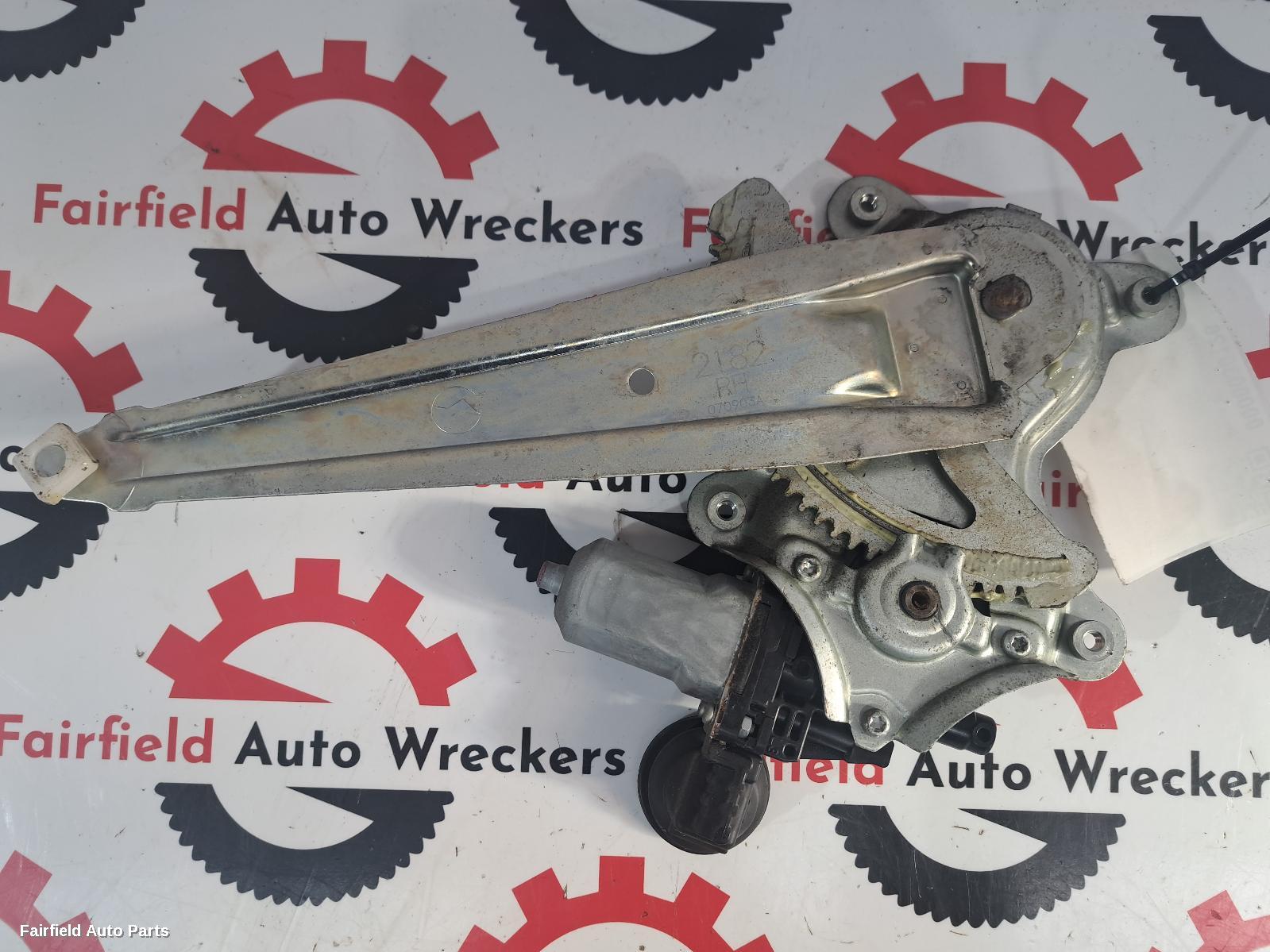 2007-2013 Toyota Corolla Right Rear Wnd Reg Motor