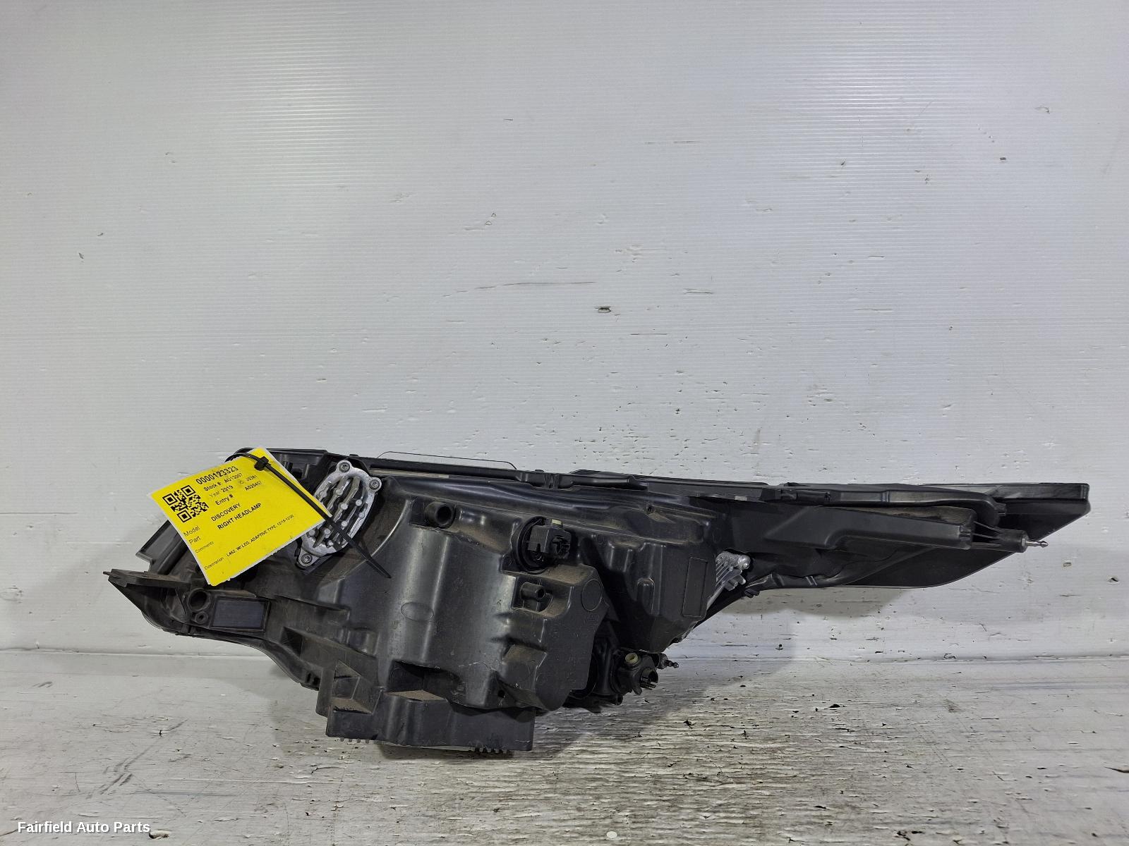 2016-2020 Land Rover Discovery Right Headlamp