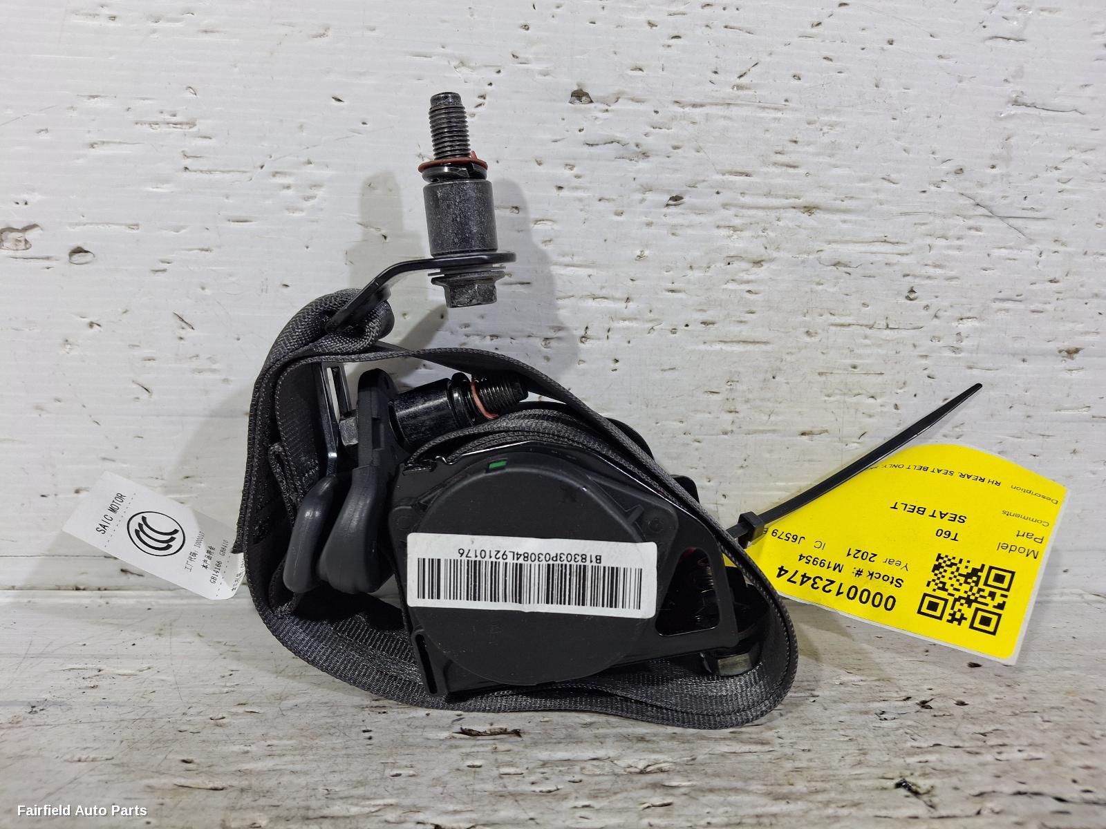 2017-2025 Ldv T60 Seatbelt Stalk