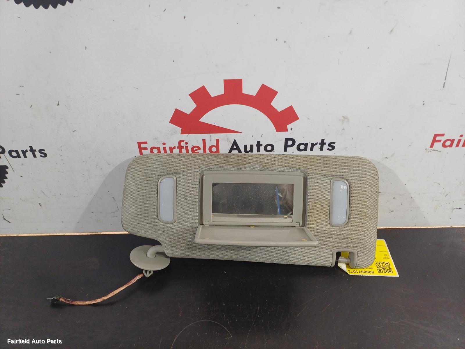 2013-2020 Holden Trax Sunvisor