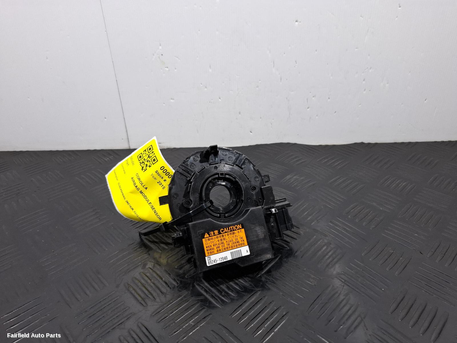 2015-2018 Toyota Corolla Airbag Module Sensor