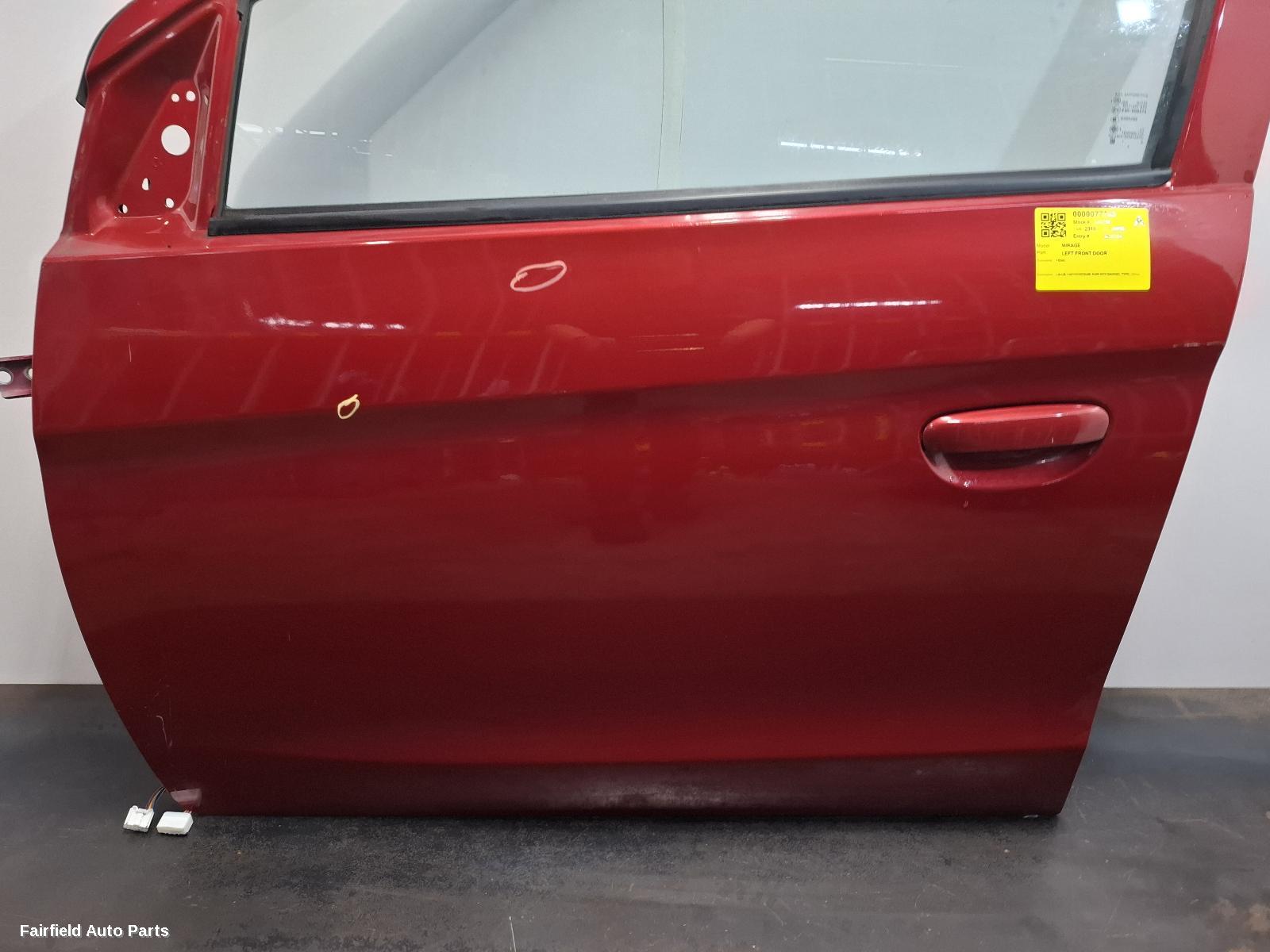 2012-2023 Mitsubishi Mirage Left Front Door