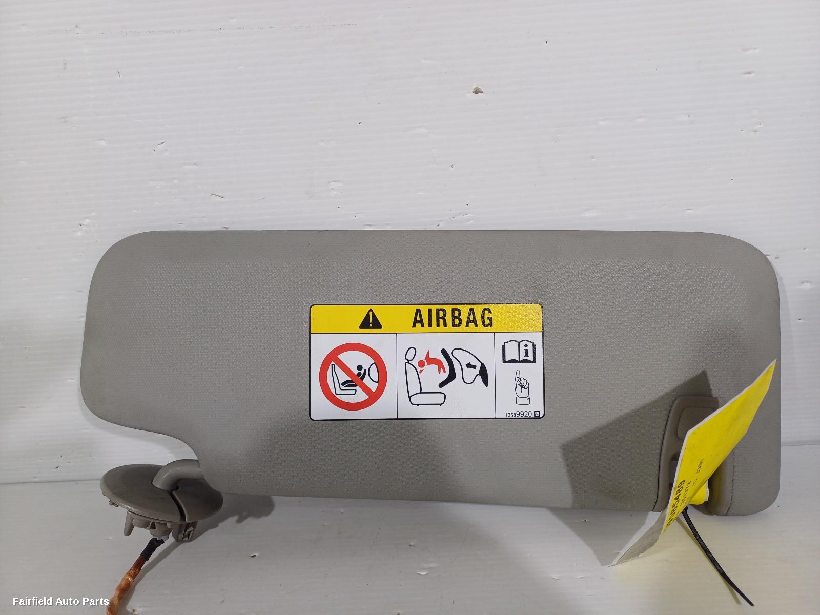 2016-2020 Holden Astra Sunvisor