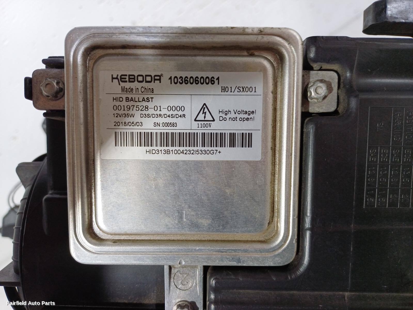 2015-2019 Land Rover Rangerover Evoque Right Headlamp