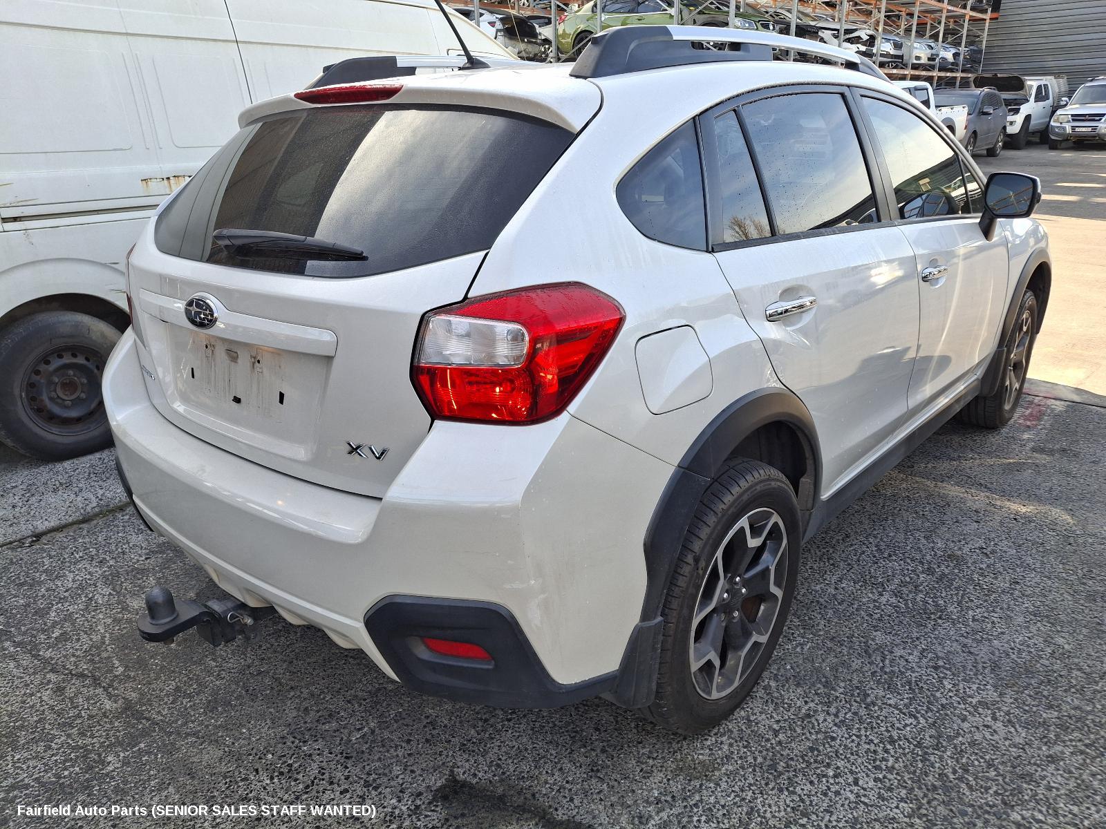 2014 Subaru Xv Right Rear Door Sliding