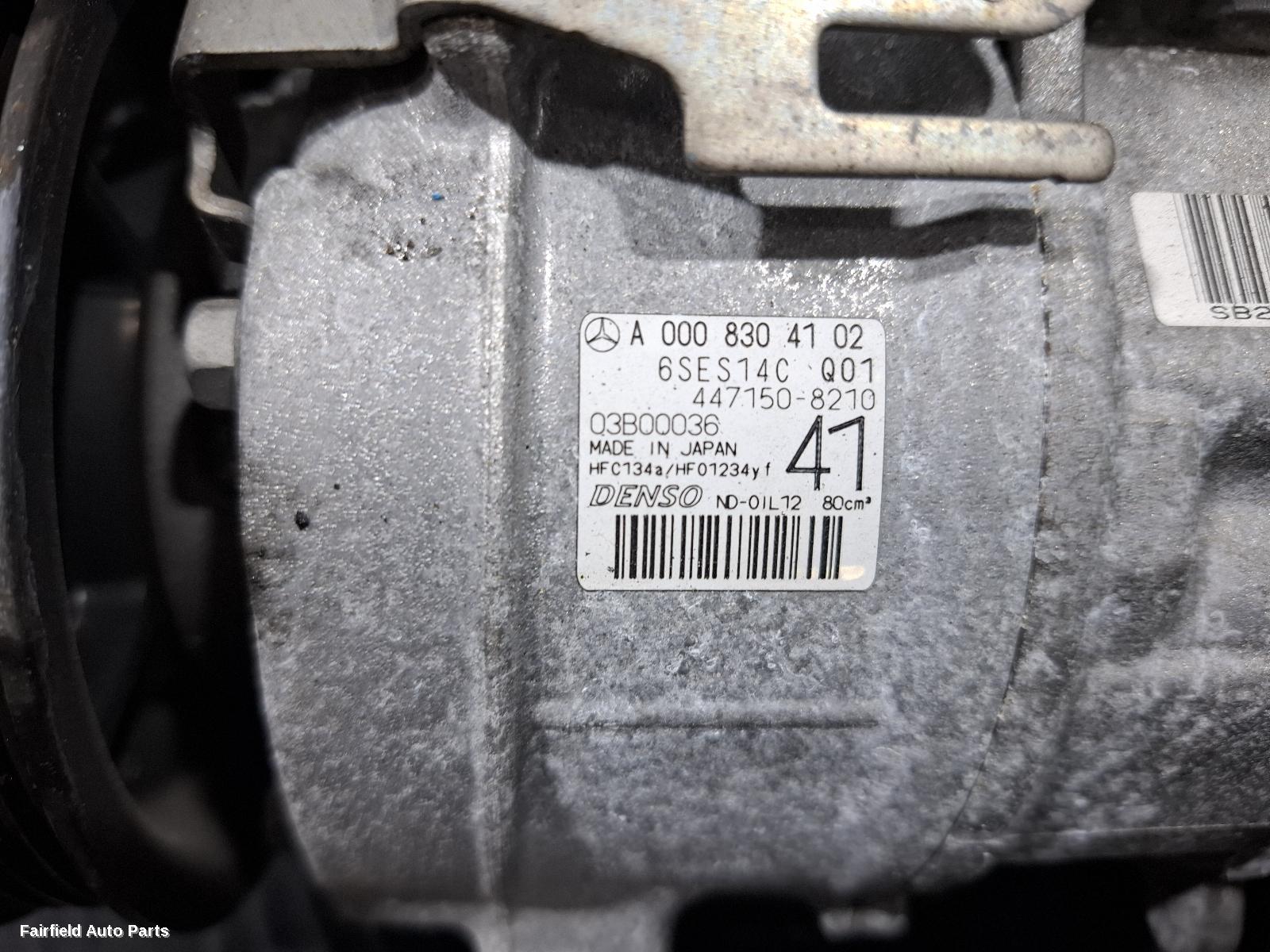 2018-2023 Mercedes A Class A C Compressor