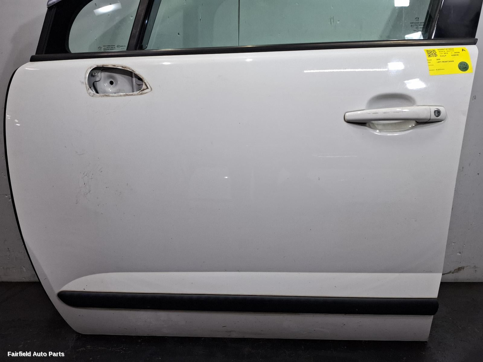 2010-2016 Peugeot 3008 Left Front Door