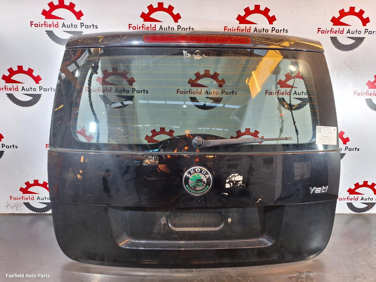 2011-2014 Skoda Yeti Bootlid Tailgate