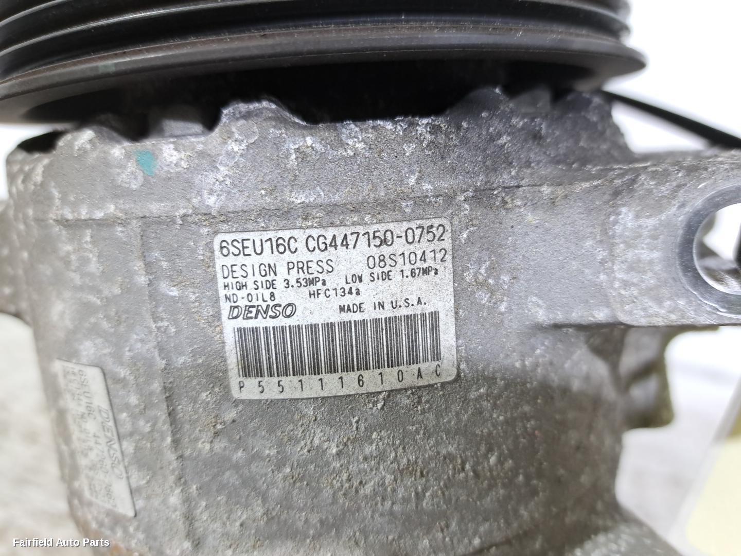 2006-2016 Jeep Compass A C Compressor