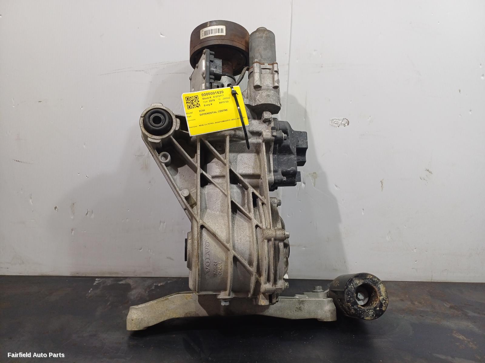 2017-2021 Volvo Xc60 Differential Centre