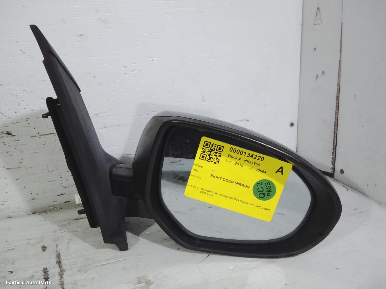 2007-2014 Mazda 2 Right Door Mirror