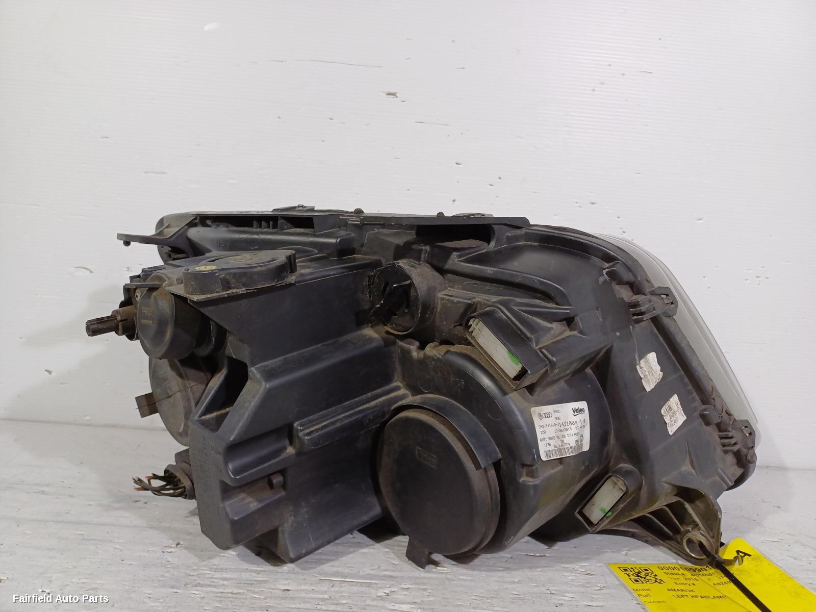 2010-2022 Volkswagen Amarok Left Headlamp