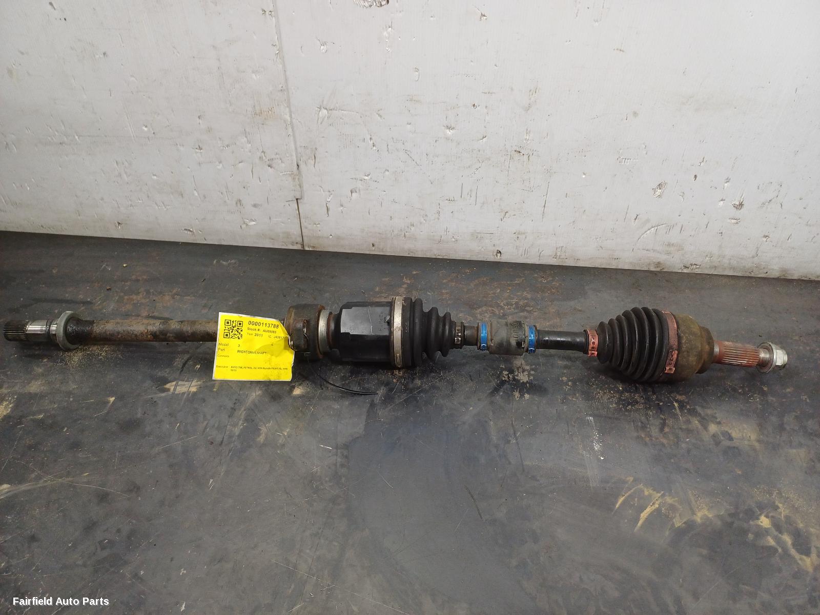 2009-2013 Mazda 3 Right Driveshaft