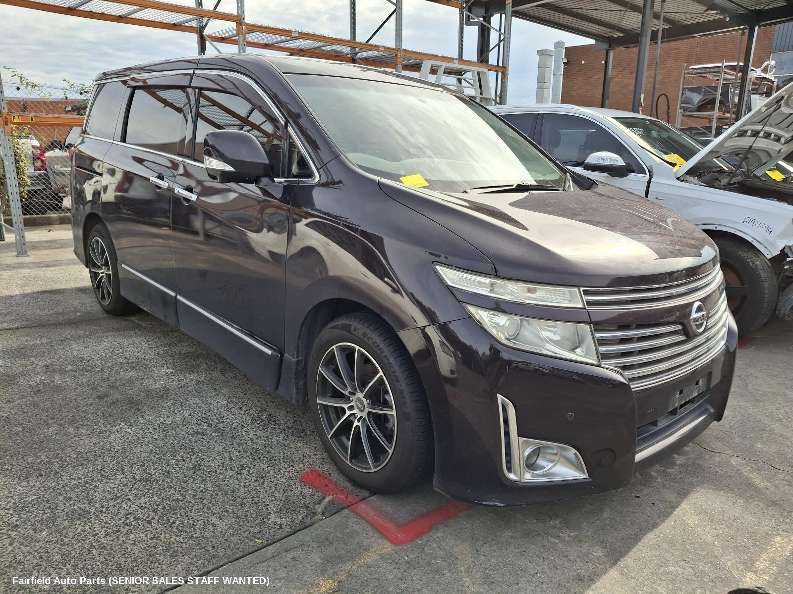 2011 Nissan Elgrand Left Headlamp