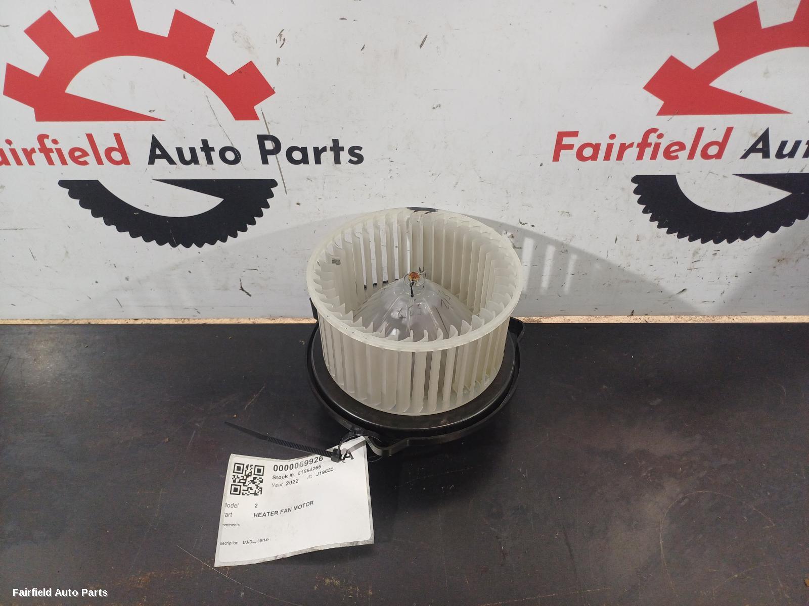 2014-2026 Mazda 2 Heater Fan Motor