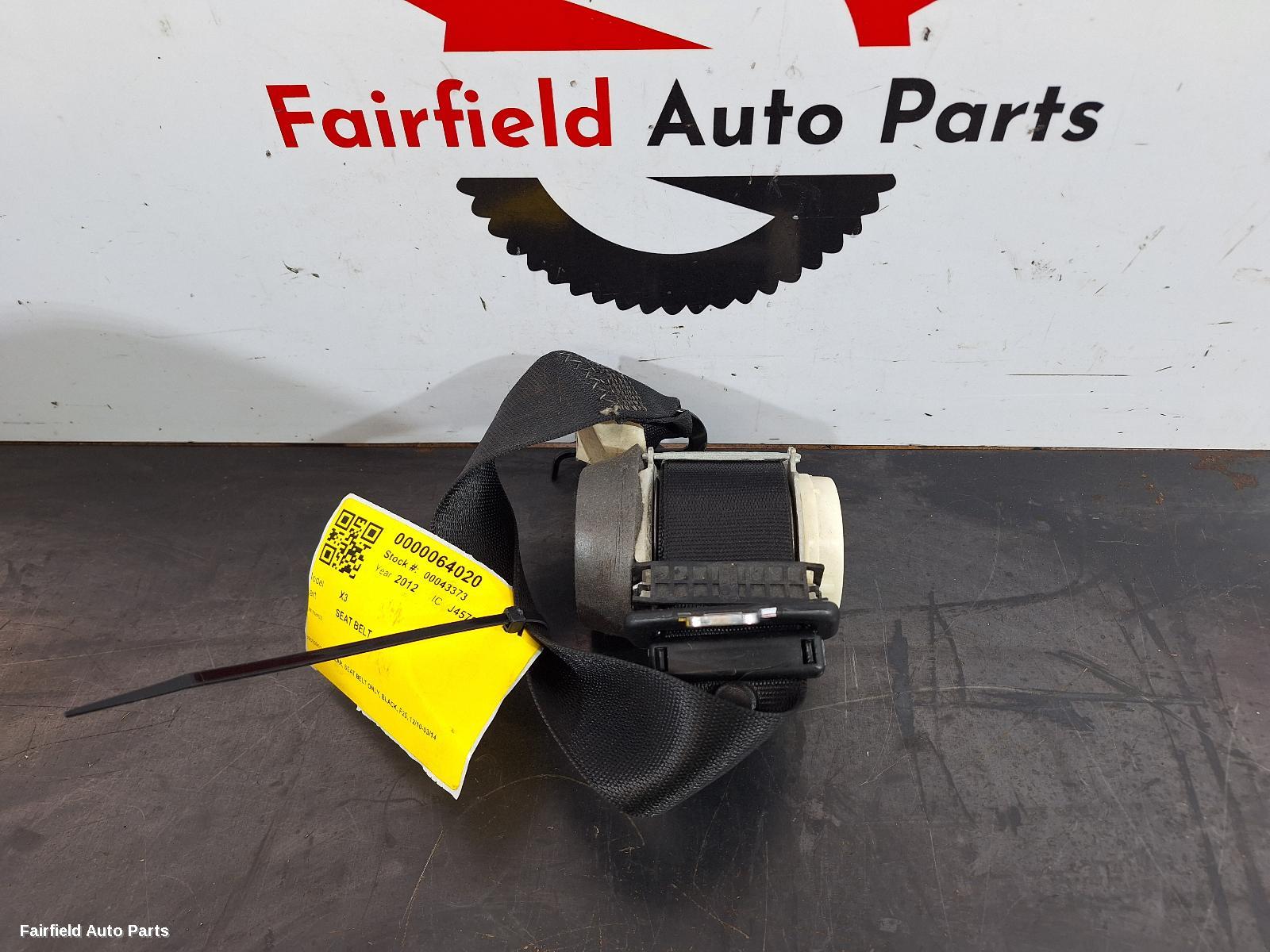 2010-2014 Bmw X3 Seatbelt Stalk