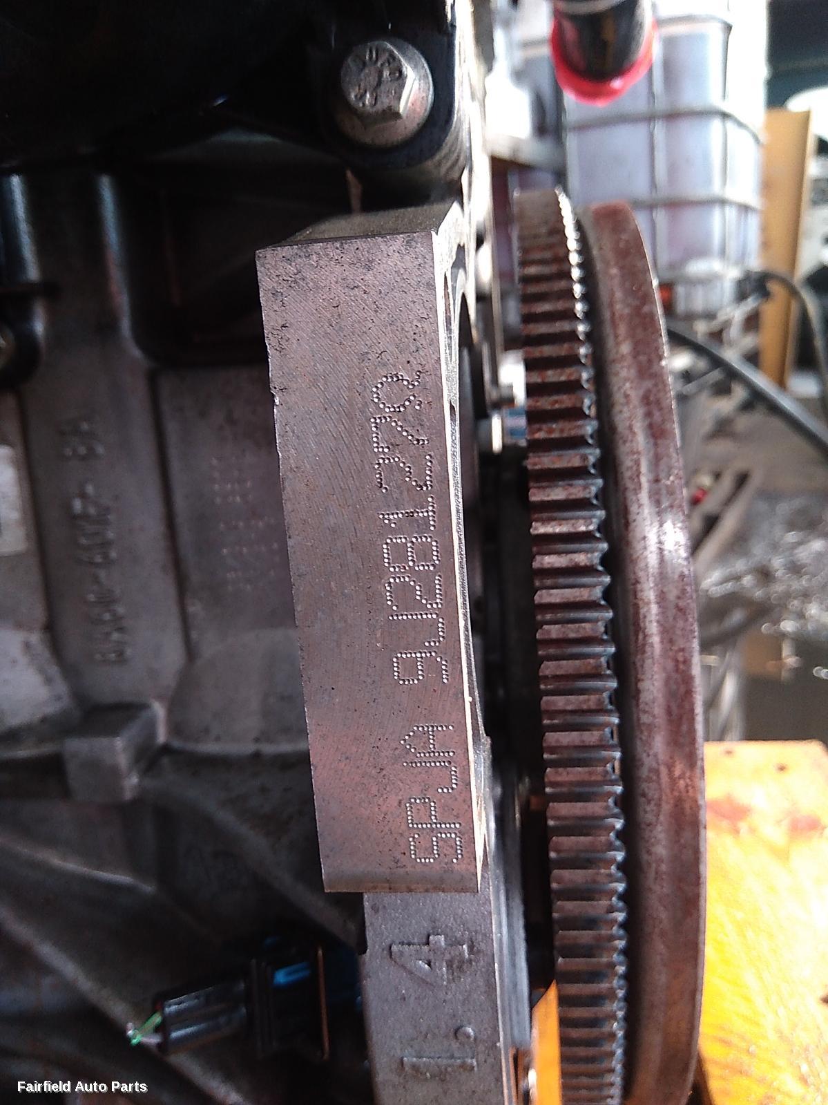 2008-2011 Ford Fiesta Engine