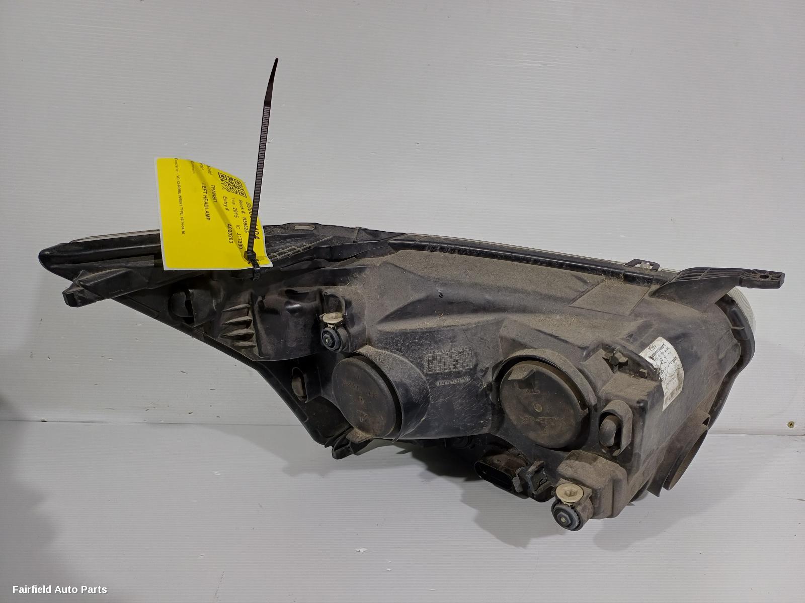 2015 Ford Transit Left Headlamp