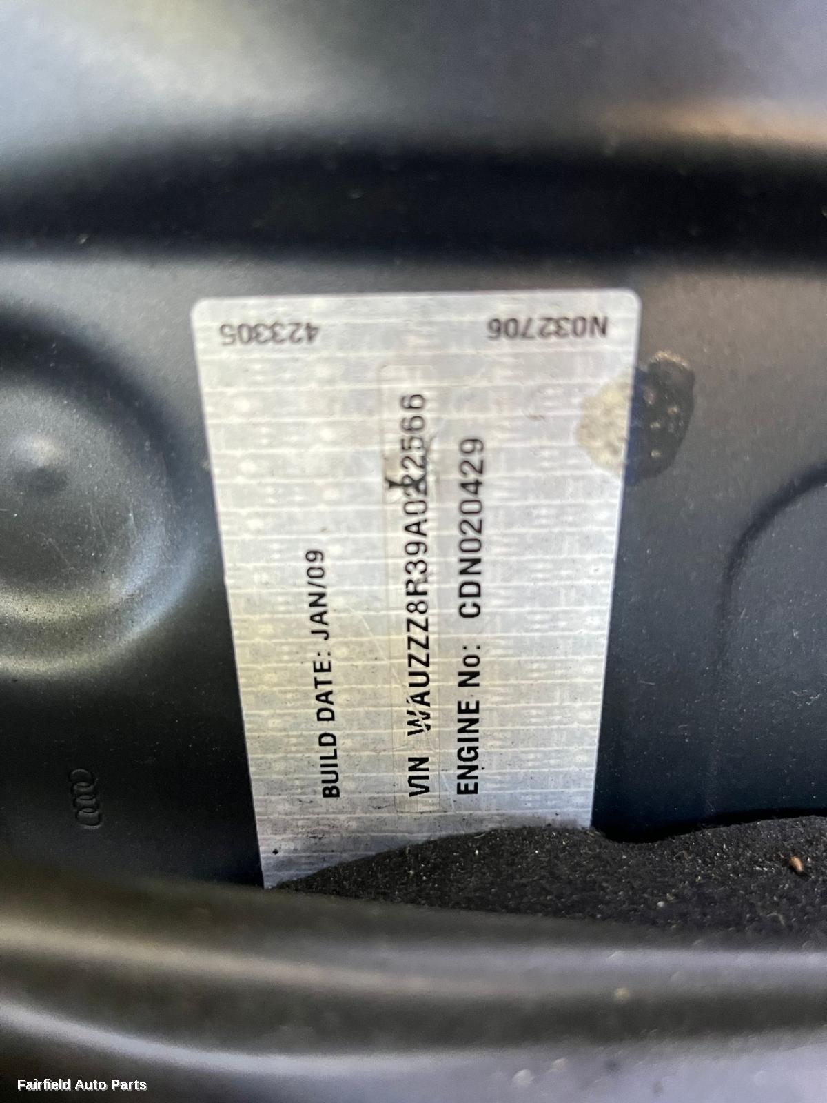 2009 Audi Q5 Radiator Support