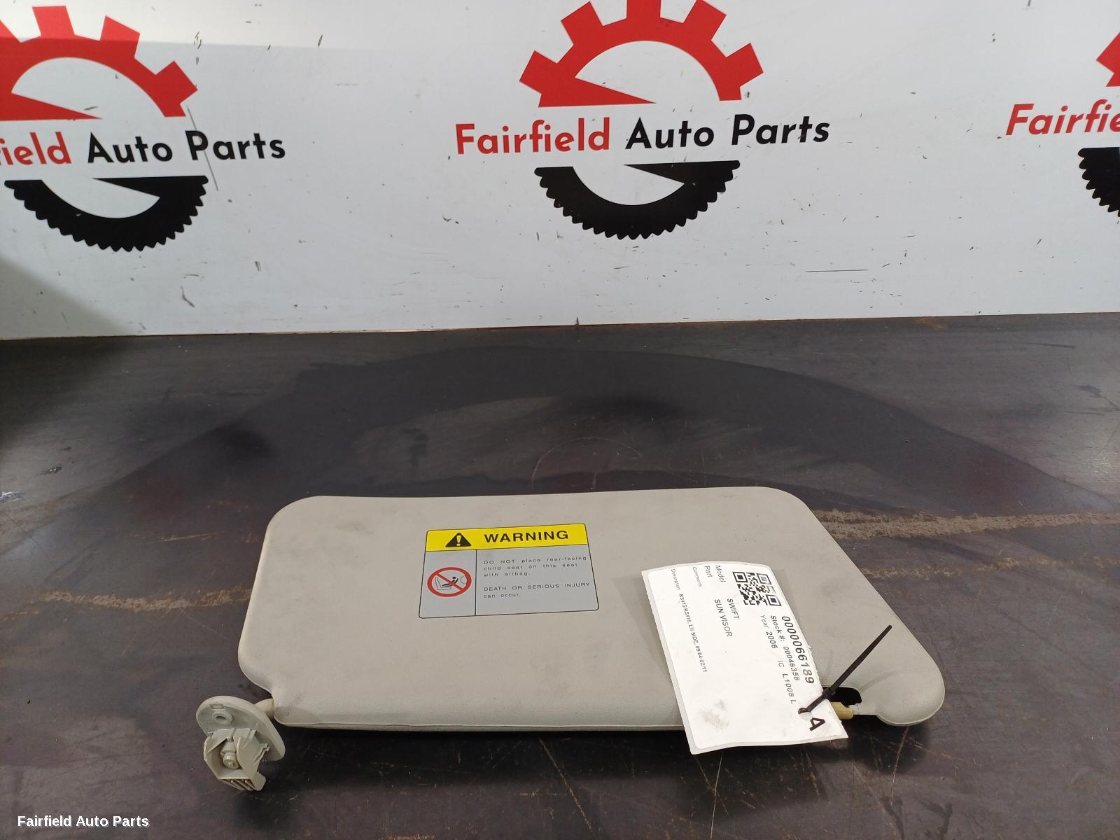 2004-2011 Suzuki Swift Sunvisor