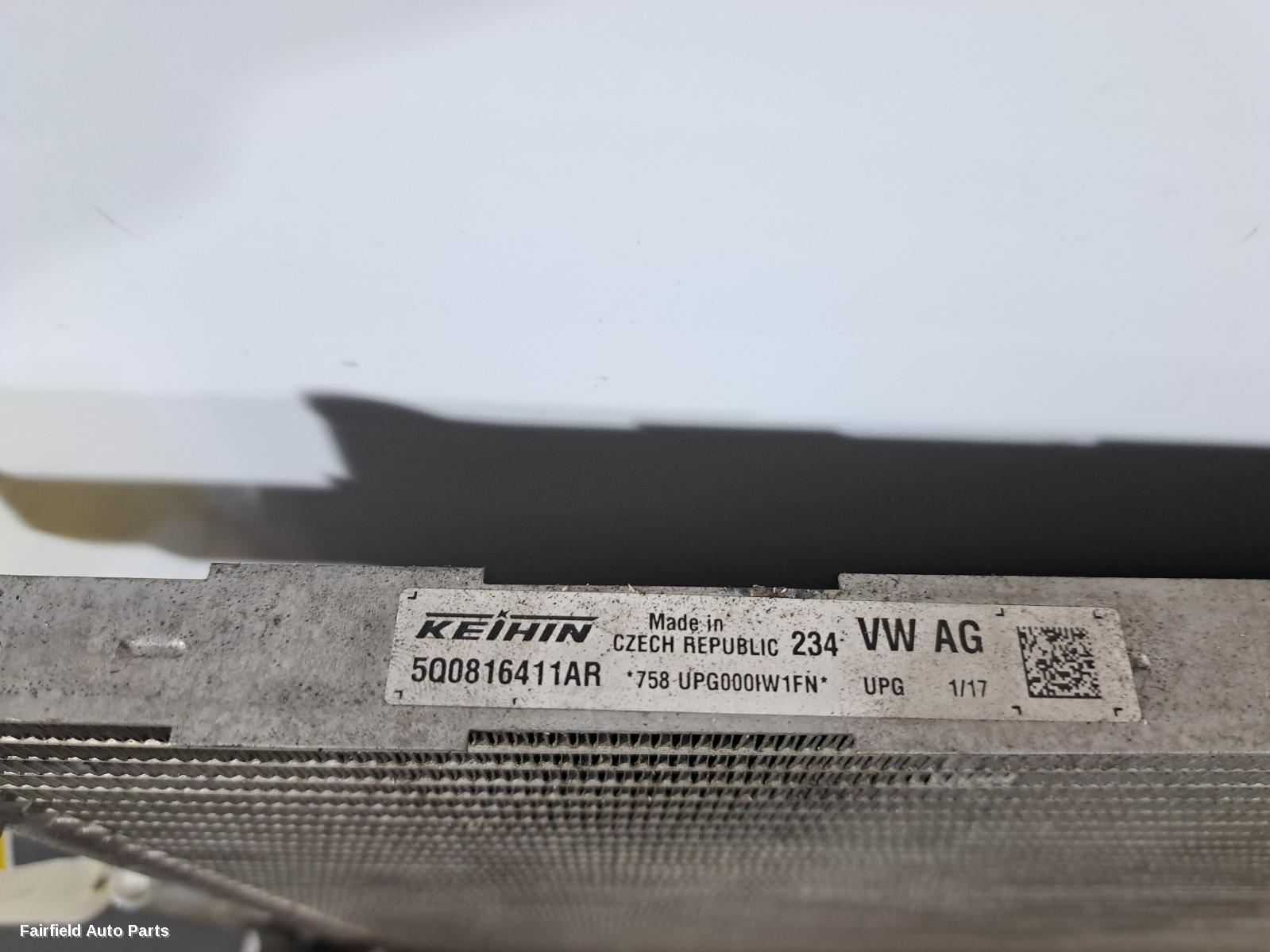 2017 Volkswagen Golf A C Condenser