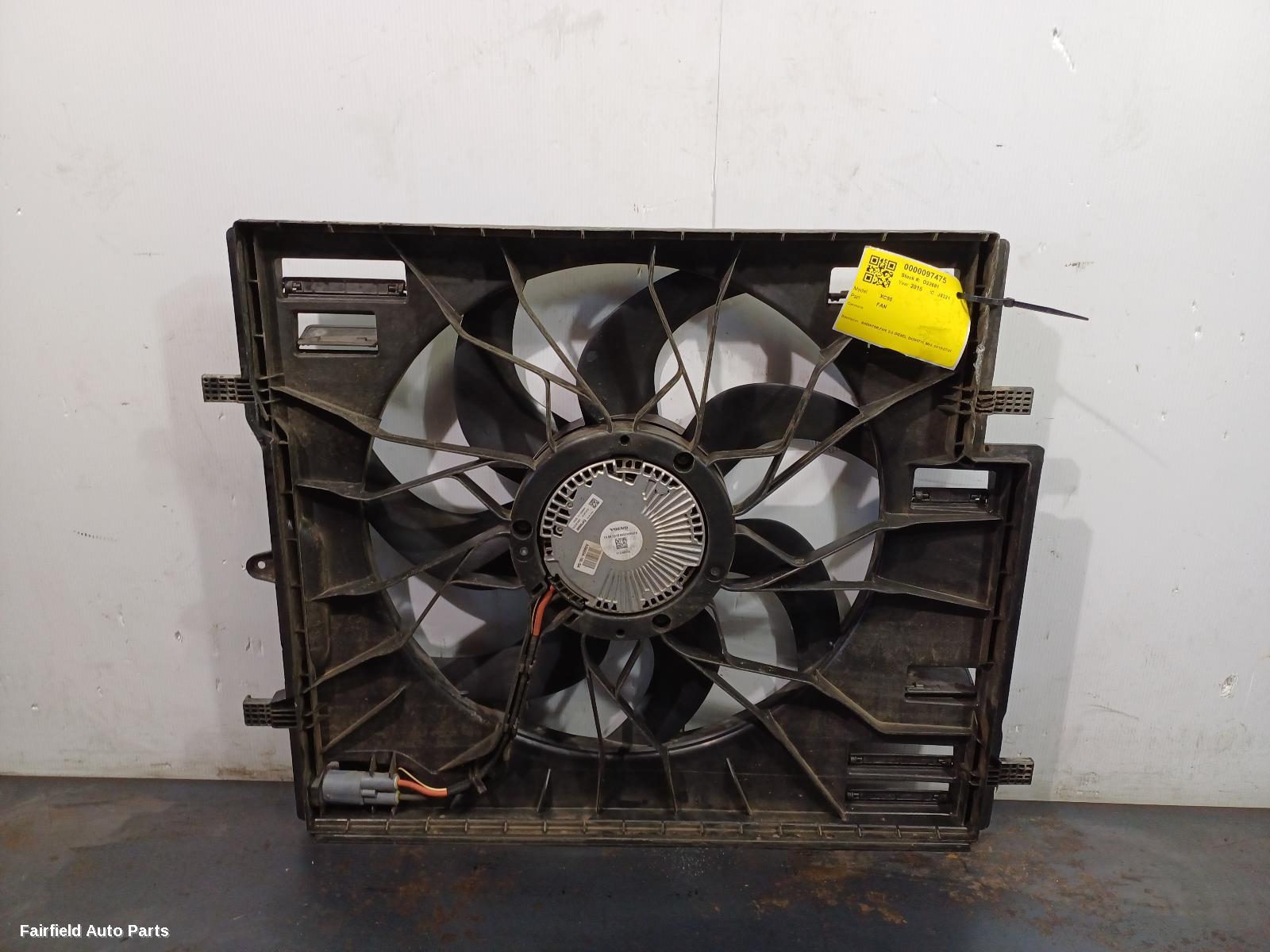2015-2021 Volvo Xc90 Fan