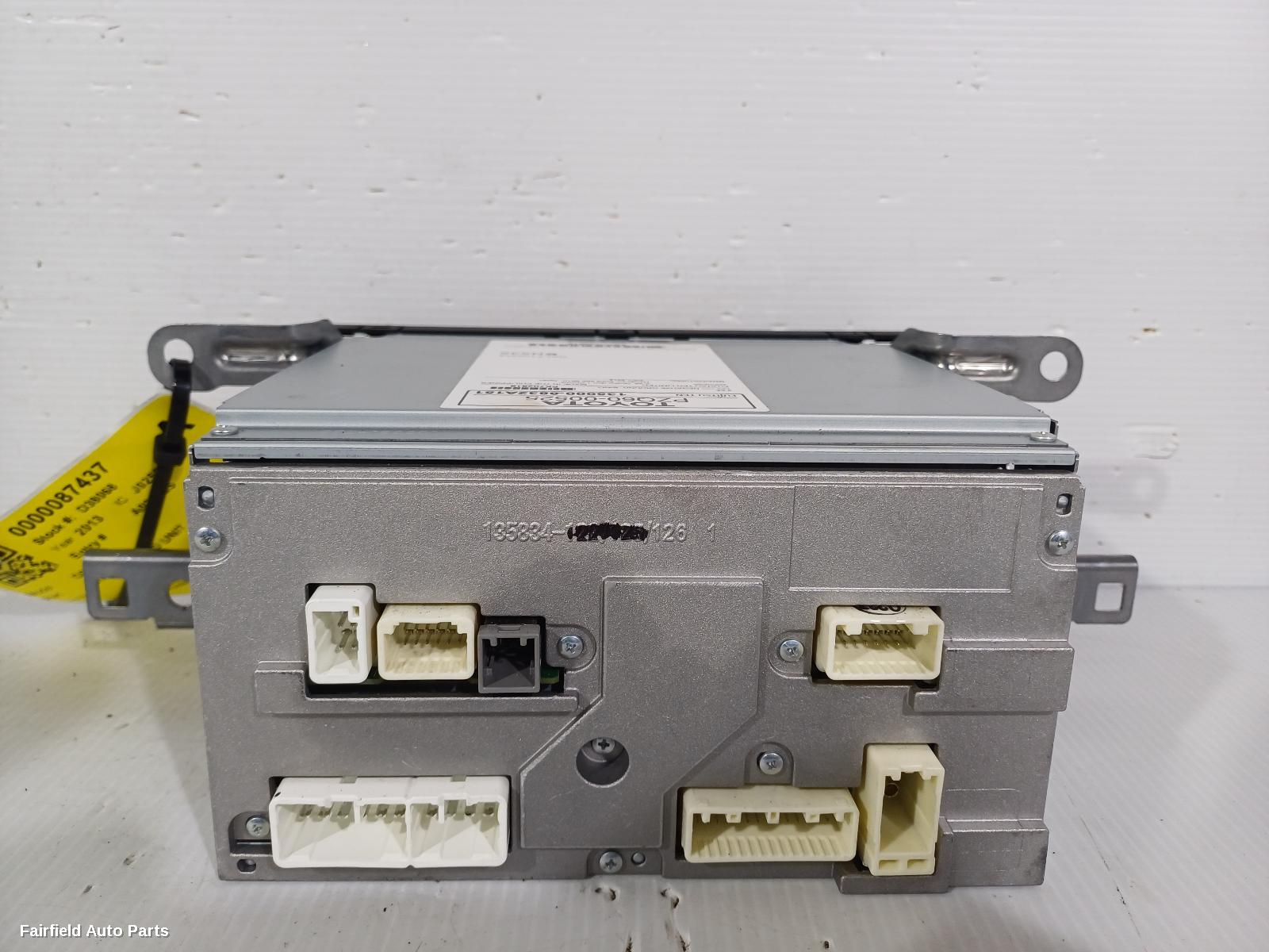 2012-2015 Toyota Corolla Radio Cd Dvd Sat Tv