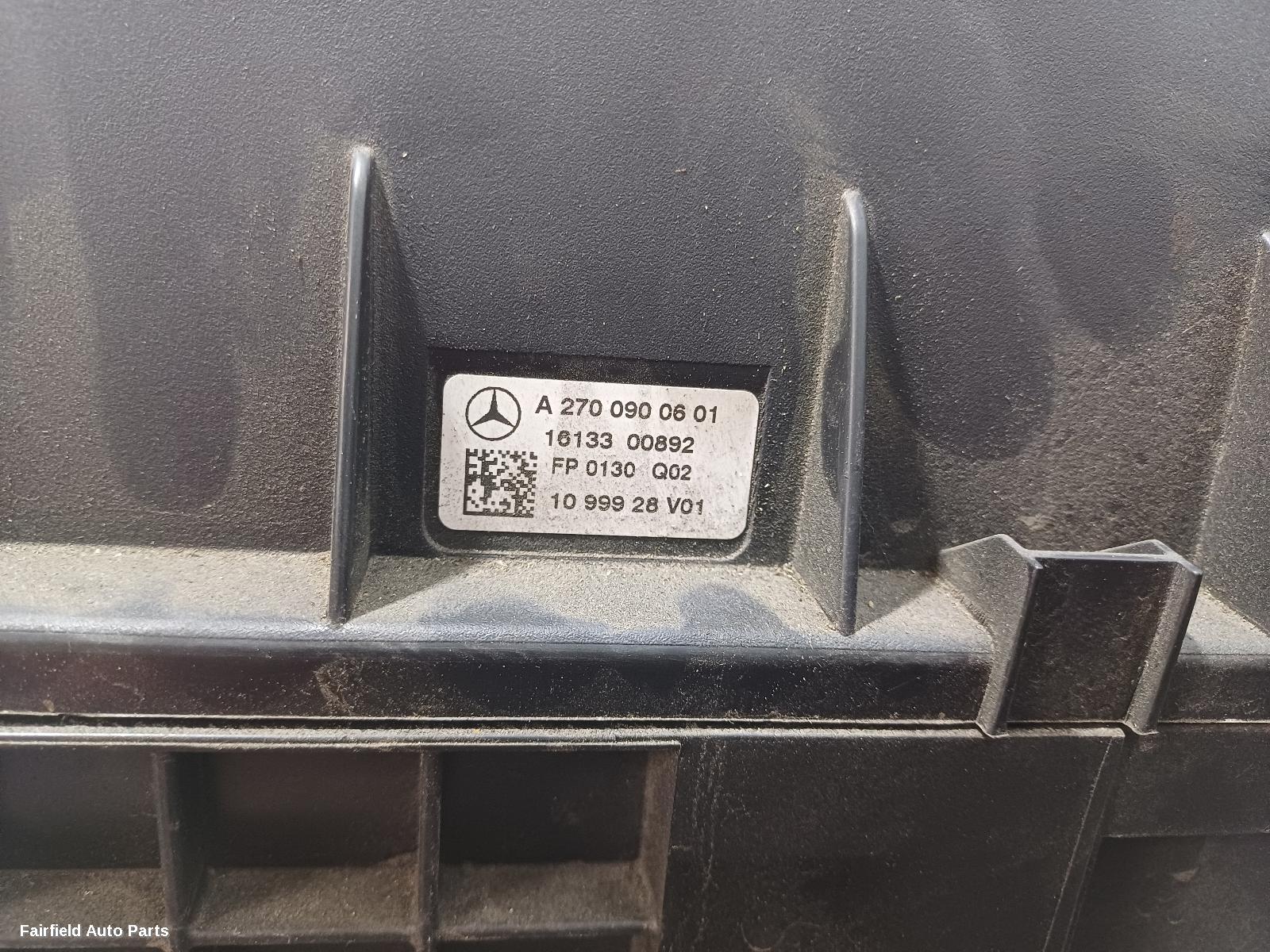 2012-2018 Mercedes A Class Air Cleaner Box