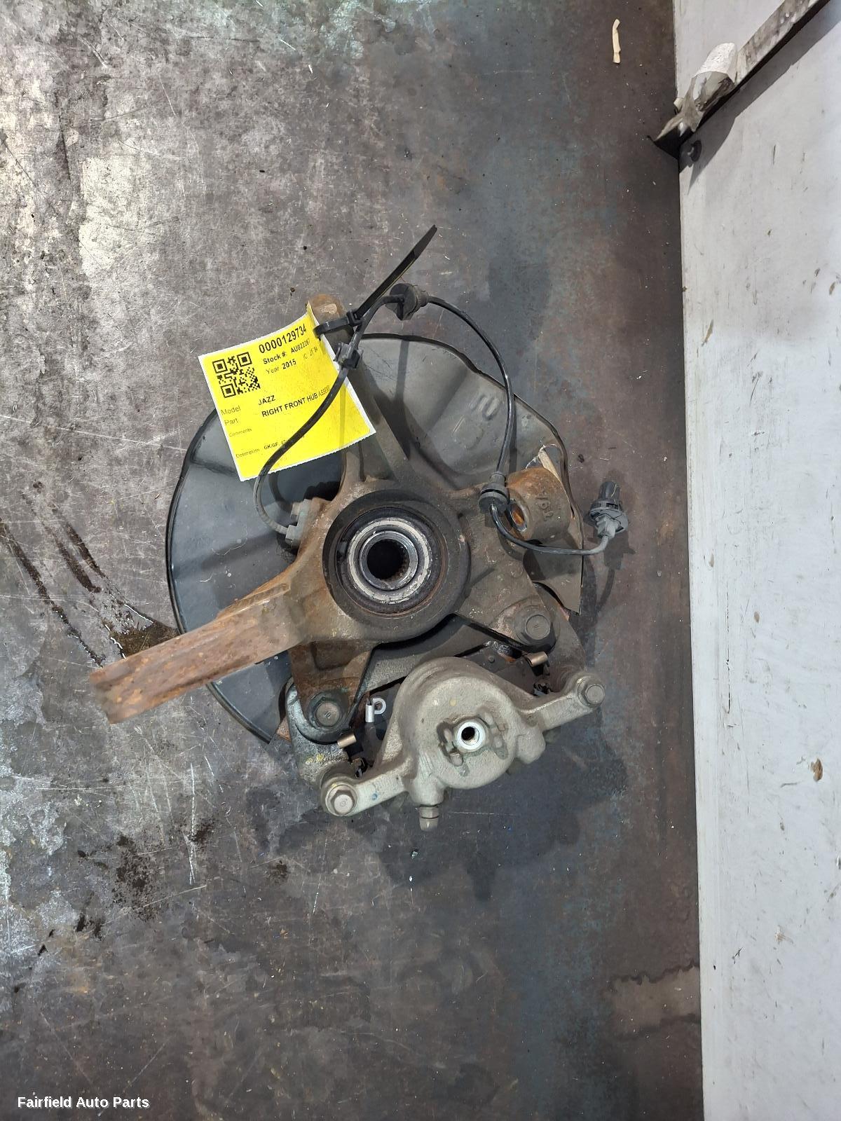 2014-2020 Honda Jazz Right Front Hub Assembly