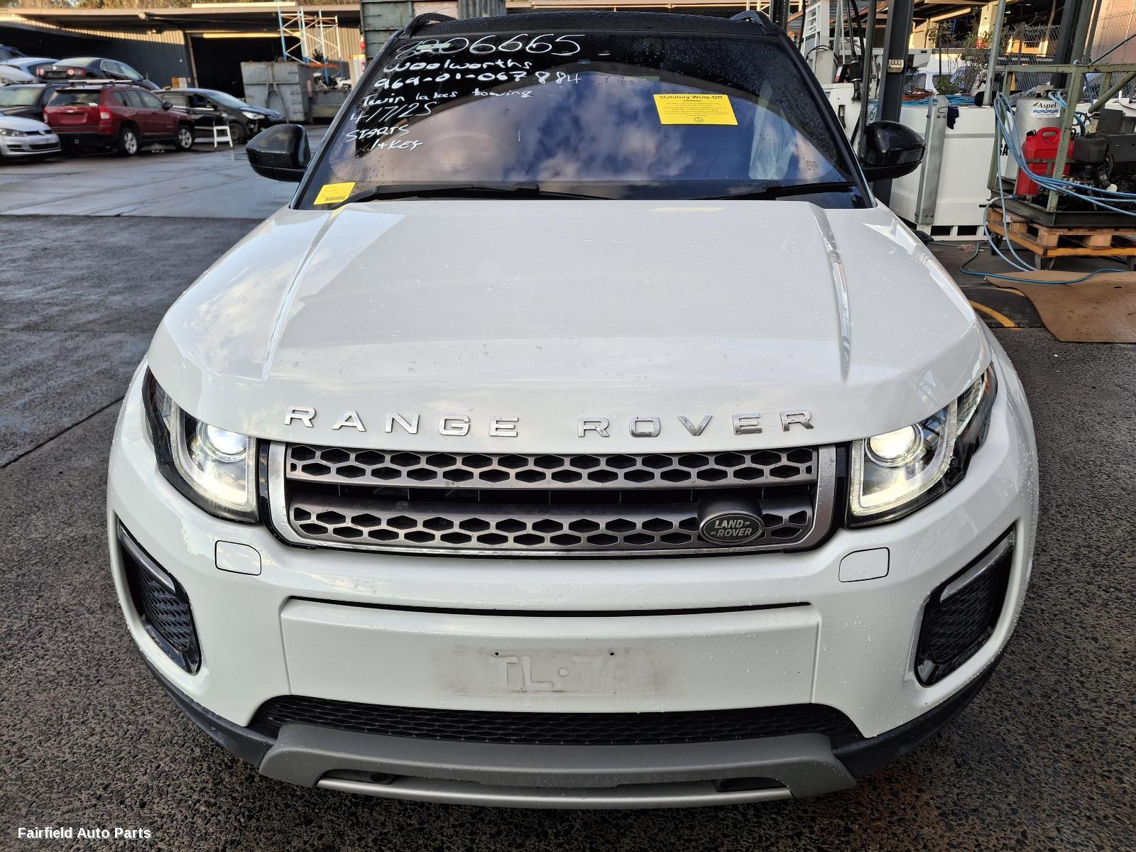 2017 Land Rover Rangerover Evoque Right Door Mirror