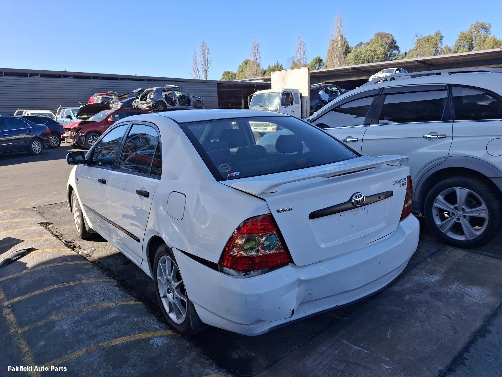2001-2007 Toyota Corolla Right Rear Door Sliding