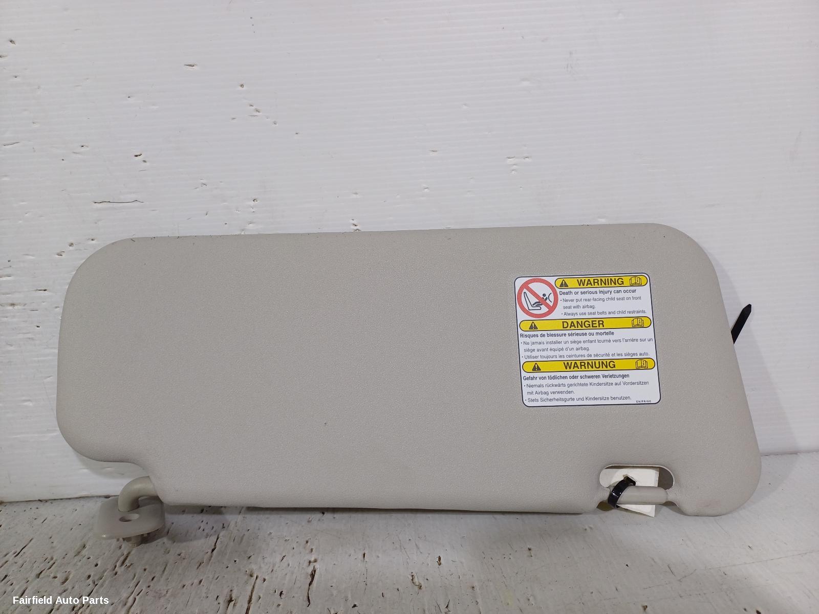 2009-2013 Mazda 3 Sunvisor