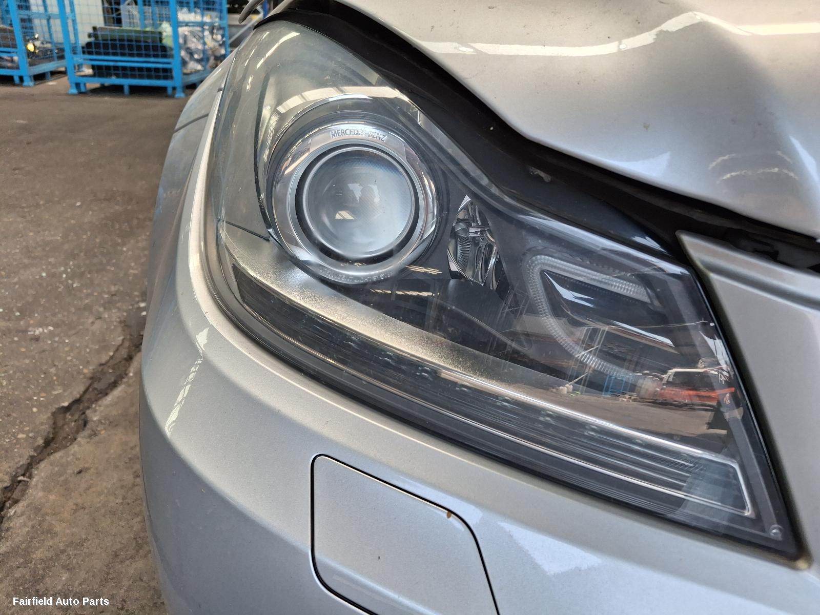 2013 Mercedes C Class Right Headlamp