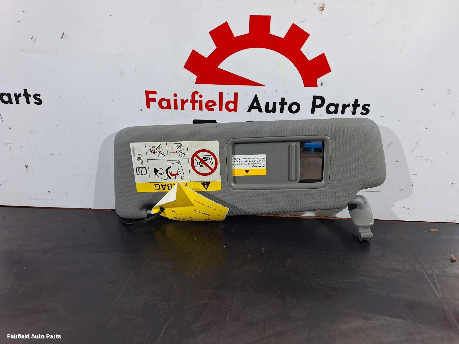 2013-2020 Audi A3 Sunvisor